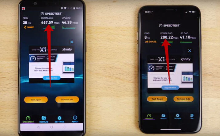 У кого Wi-Fi быстрее?