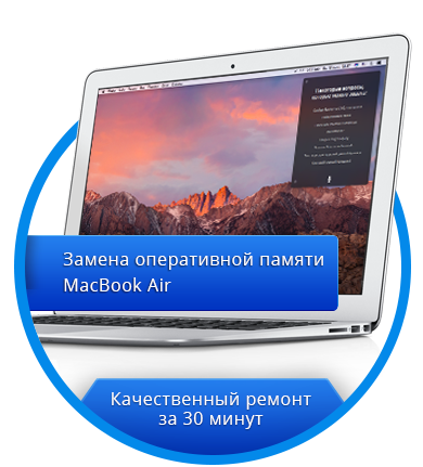 Оператичная память MacBook